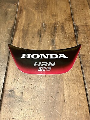 Adesivo Honda Originale Nero 87531-Z0Y-M11ZB Per GCV160 GCV190, OEM, USA