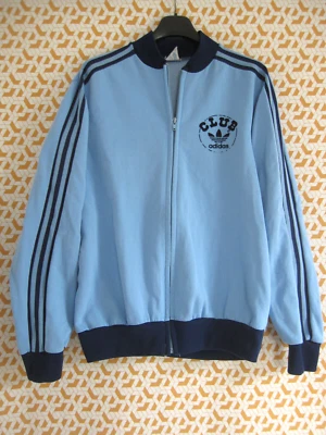 Veste Club Adidas Trefoil Ventex 70'S Vintage Jacket sport Homme tracksuit - M - Photo 1/4