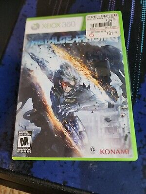 Jogo Metal Gear Rising - Revengeance - Xbox 360 - Original