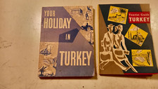 Lot of 2 Your Holiday in Turkey &Tourist Guide for Turkey 1961 Ministry of Press