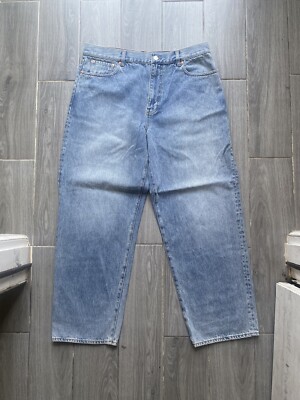 PALACE EL SCRIPT P90 BAGGY JEAN STONE WASH 34 New In Hand | eBay