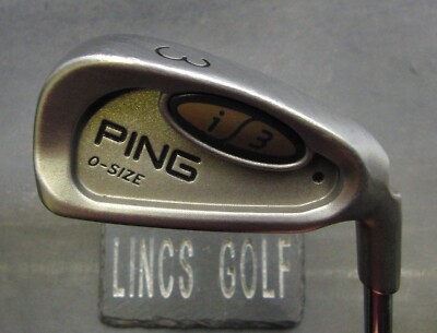 Ping i3 O-Size Black Dot 3 Eisen Regular Stahlschaft Lamkin Grip