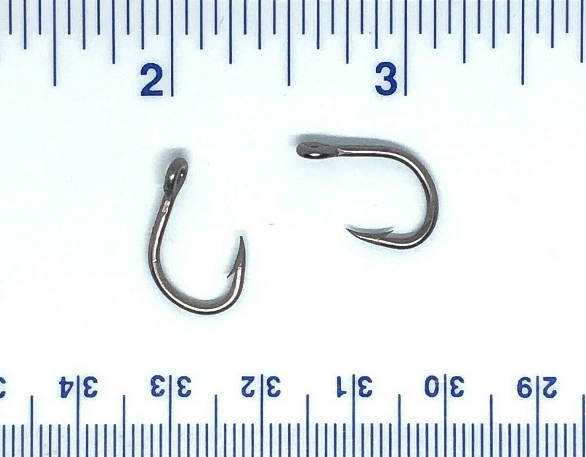 100 GT 4X L319 Black Nickel Live Bait Fish Hooks size 6 100 hooks eBay