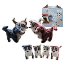 Walking Dog Toy Wagging Tail Puppy Siberian Husky With Sounds Furry Cute in Rand
