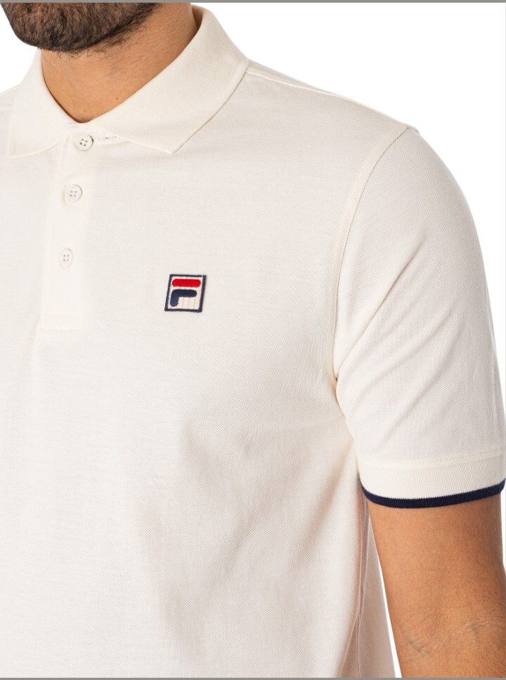 Polo Shirt Fila Uomo Cotone T Shirt Golf Vintage Maniche Corta Top Tennis Personalizzato