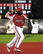 DEVIN HAIRSTON HAND SIGNED LOUISVILLE CARDINALS 8X10 PHOTO W/COA