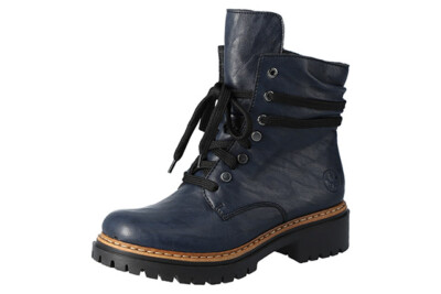 Rieker Stiefel Stiefelette Stiefeletten Boots Schnürstiefel Schuhe