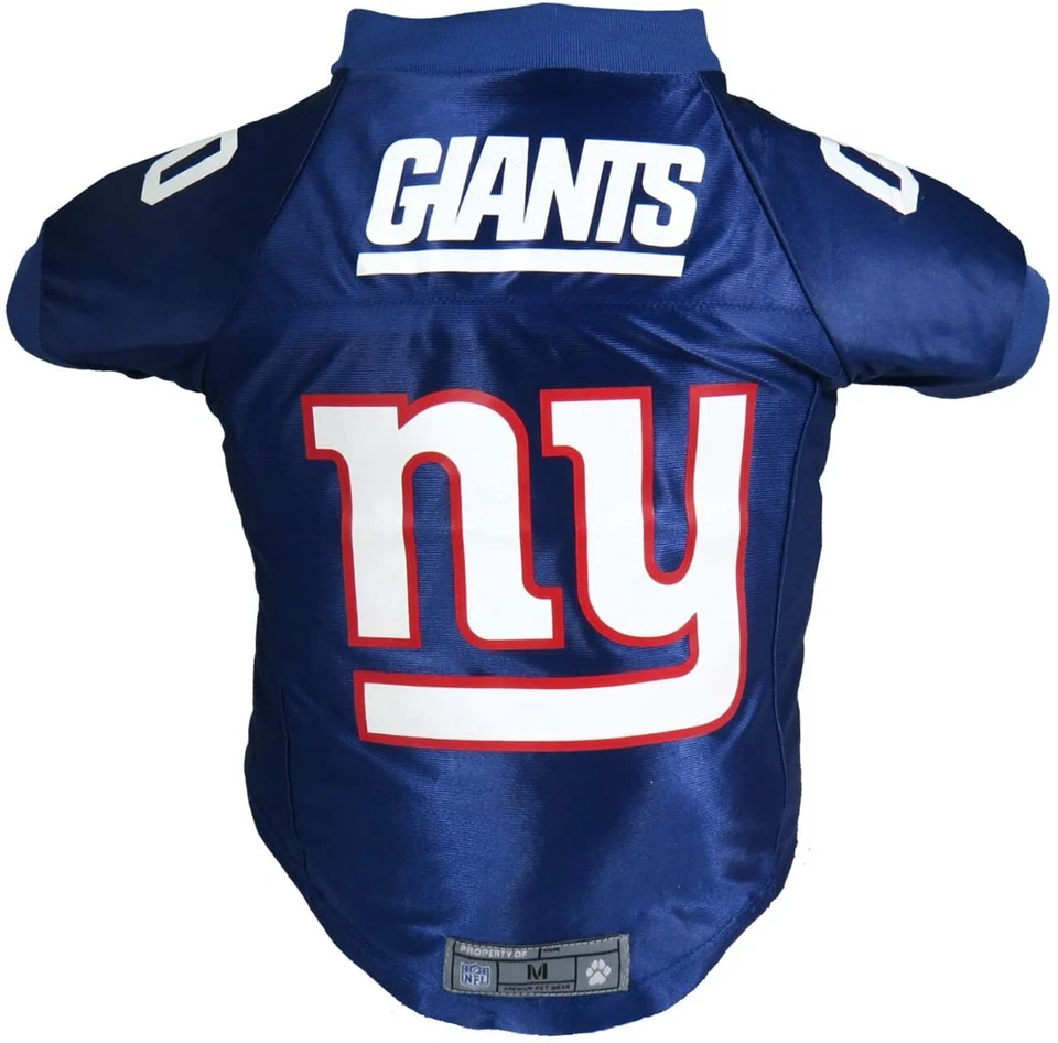 NEW YORK GIANTS LITTLE EARTH PREMIUM dog jersey (all sizes) NEW