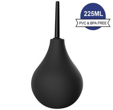 225ml Silicone Douche Enema Bottle with Nozzle, Cleaning Supplies