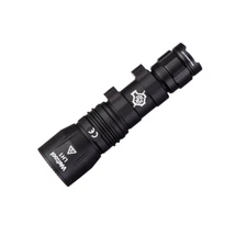 Weltool W35A Rail Mount Tactical Flashlight 86000 Candela 1 * 18350 USB Recharea