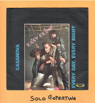 NUR COVER - 7'' - EASY GOING - Casanova - EX ITA