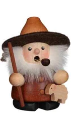 NEW IN BOX - Ulbricht Mini Natural Shepherd - German Smoker/Incense Burner 1-652