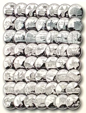 1999 - 2009 Complete BU Set of 50 STATE QUARTER & TERRITORY  112  Coins