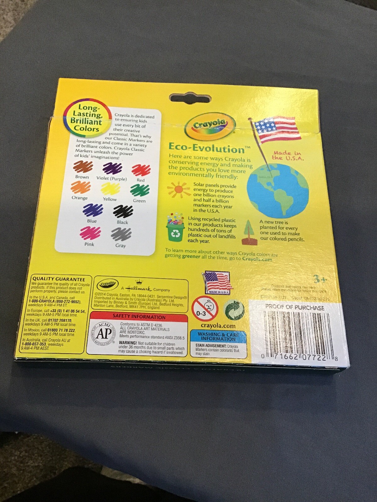 Crayola Colored Pencils Set Of 12 And A 10 Pack Of Broad Line Markers