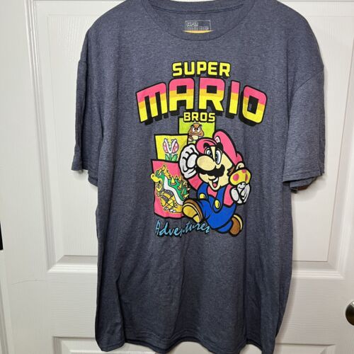 Super Mario Bros Adventures Men’s Size XL - image 1