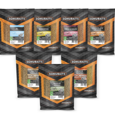 Sonubaits Stiki Method Pellets 4mm 650g Feederangeln Sorte zur Auswahl