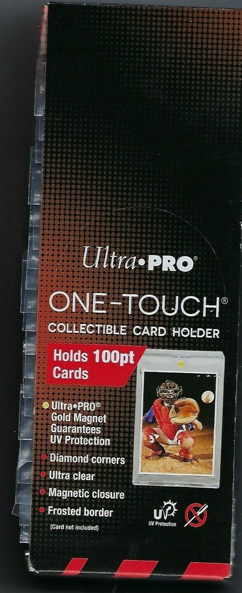 Ultra Pro 1 One Touch Magnetic Card Holders ~ 100pt 1 Box ( 25