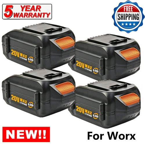 6.0Ah 20V Max Lithium Battery for WORX 
