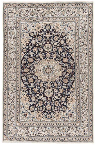 Nain Hand-Knotted Persian Carpet 121 5/16x78 5/16in-Fine, Orient, Carpet, Rug,