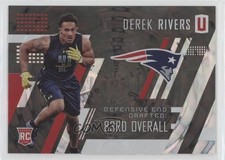 2017 Panini Unparalleled Class of 2017 Rookie Derek Rivers #293 wd9