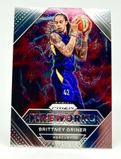 2021 Panini Prizm WNBA Brittney Griner Fireworks #10