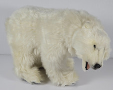 Hansa Walking Polar Bear Cub Realistic Stuffed Plush Animal Soft Toy 2001