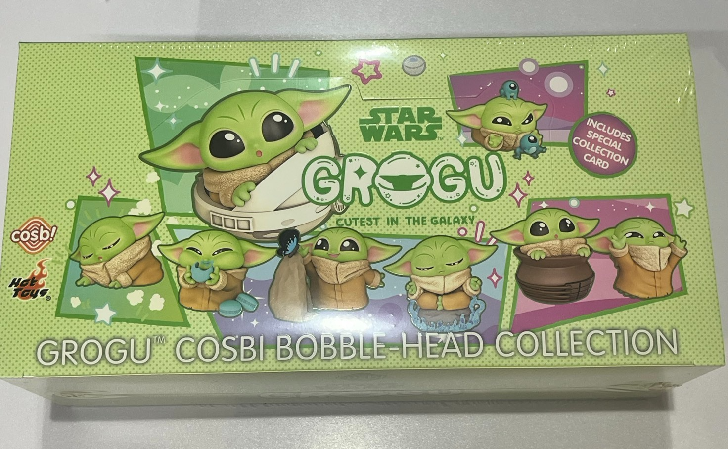 Hot Toys Cosbi Grogu Star Wars Series 1 8-Pack Box