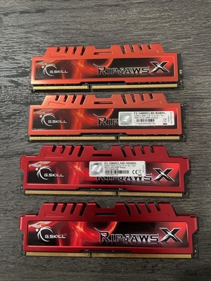 G. Skill Ripjaws x DDR3 RAM 24GB TOTAL! 4GBx2 & 8GBx2 Tested Used