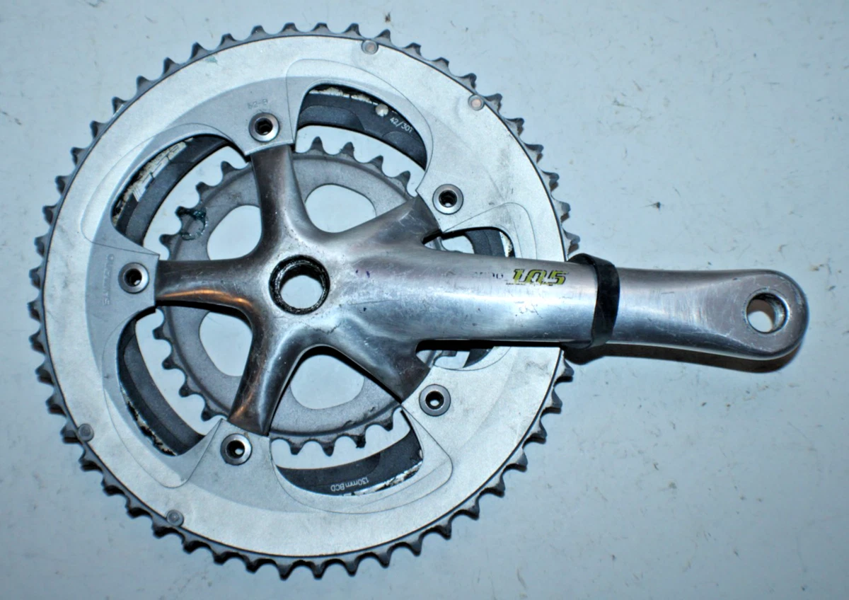 Shimano Cranksets with Triple Chainrings for Racing Bike for sale