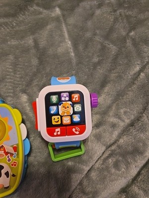 Fisher Price Laugh & Learn Smart Watch Baby & Toddler Toy Lights & Sound