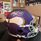 Adrian Peterson Vikings Signed Helmet JSA Cert Full Size Authentic