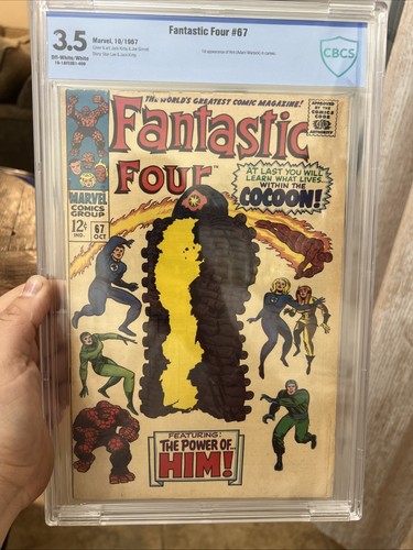 Fantastic Four #67 (Marvel Comics October 1967) CBCS 3.5 1st Appearance of Him