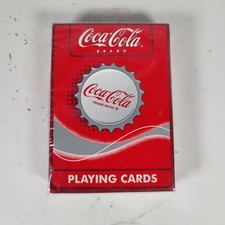 Retro Sealed Unopened Coca-Cola Playing Cards (2000s) Bicycle Brand made in USA