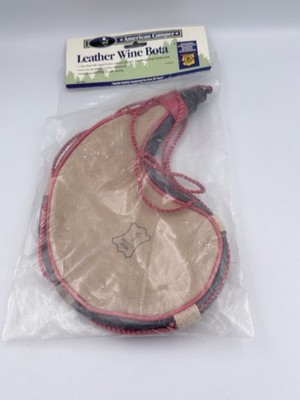 Leather Wine Bota by American Camper New in bag Made In Spain