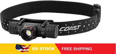 Coast XPH30R 1200 Lumen USB-C Rechargeable Dual Power Headlamp ,Magnetic Base