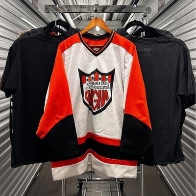 Sick Vintage 90's Maple Grove Hockey Association Jersey