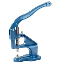 Manual Grommet Eyelet Hand Press Machine 6 10 12mm Dies Leathercraft Punch Tool