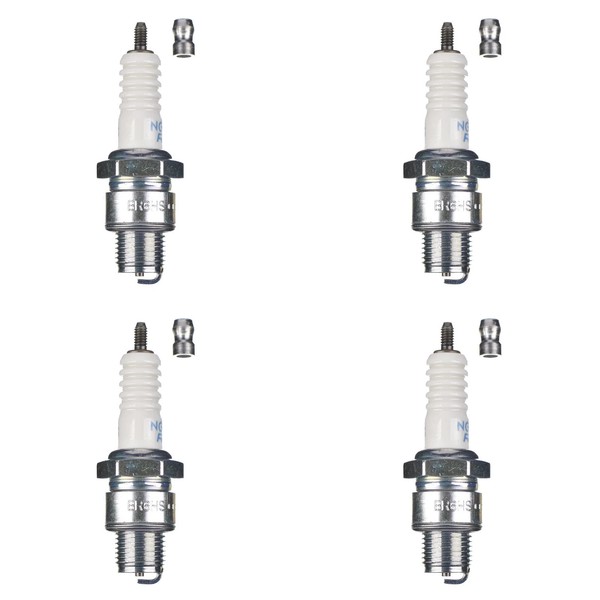 NGK ZüNdkerze BR6HS 3922 4Er Set (FüR: Derbi Paddock 50 LC Hunt 97-02 )-image
