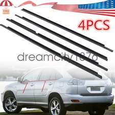 75710-48031 Door Window Belt Trim Molding Front&Rear Set Fits Toyota Lexus RX350