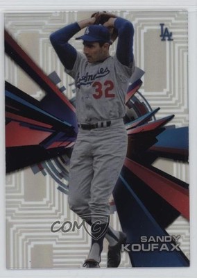 2015 Topps High Tek Pipes Pattern 3 Circuit Board/Pipes Sandy Koufax HOF g5e