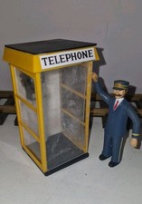 Pola LGB Telephone Box & Male Figure G Scale Garden Railway Model Railway