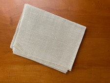 27 count unbleached Linen fabric cross stitch embroidery needlepoint 18 x 45 BIG