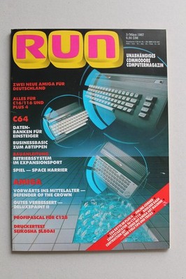 RUN - Unabhängiges Commodore Computermagazin 03/1987 C64'er C16 C116 PLUS/4