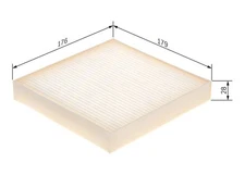 For Bosch 1 987 435 134 Filter, Interior Air