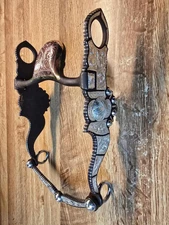 Western Sterling Silver Mona Lisa Show Bit #B-1049 MP-01