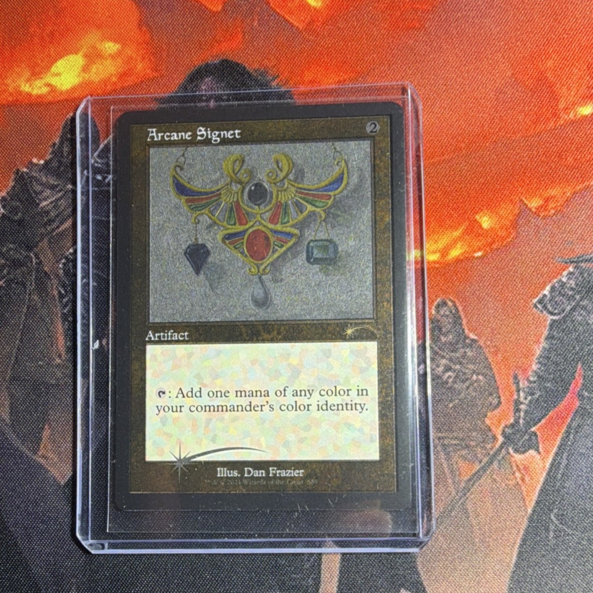 Dan Frazier‘s Mox Box FOIL-ETCHEDEDITION 👑 Secret Lair Dan Frazier's Mox Box Etched FOIL Mox Opal