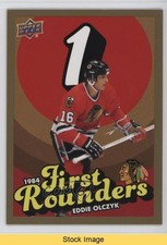 2025 Chicago Blackhawks Centennial First Rounders Gold Ed Olczyk Eddie READ 6kv
