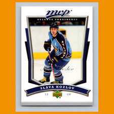 Slava Kozlov #286 2007-08 Upper Deck MVP Atlanta Thrashers Hockey Card NHL