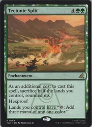 Tectonic Split 144 Rare Avatar: The Last Airbender: Eternal-Legal MTG