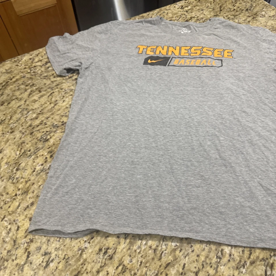 Camiseta Nike Tennessee Volunteers Béisbol Vols Béisbol Gris Para hombres 2XL Cpix Foto 2 de 4